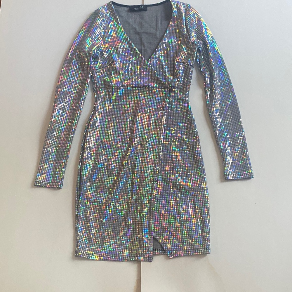 Iridescent dress